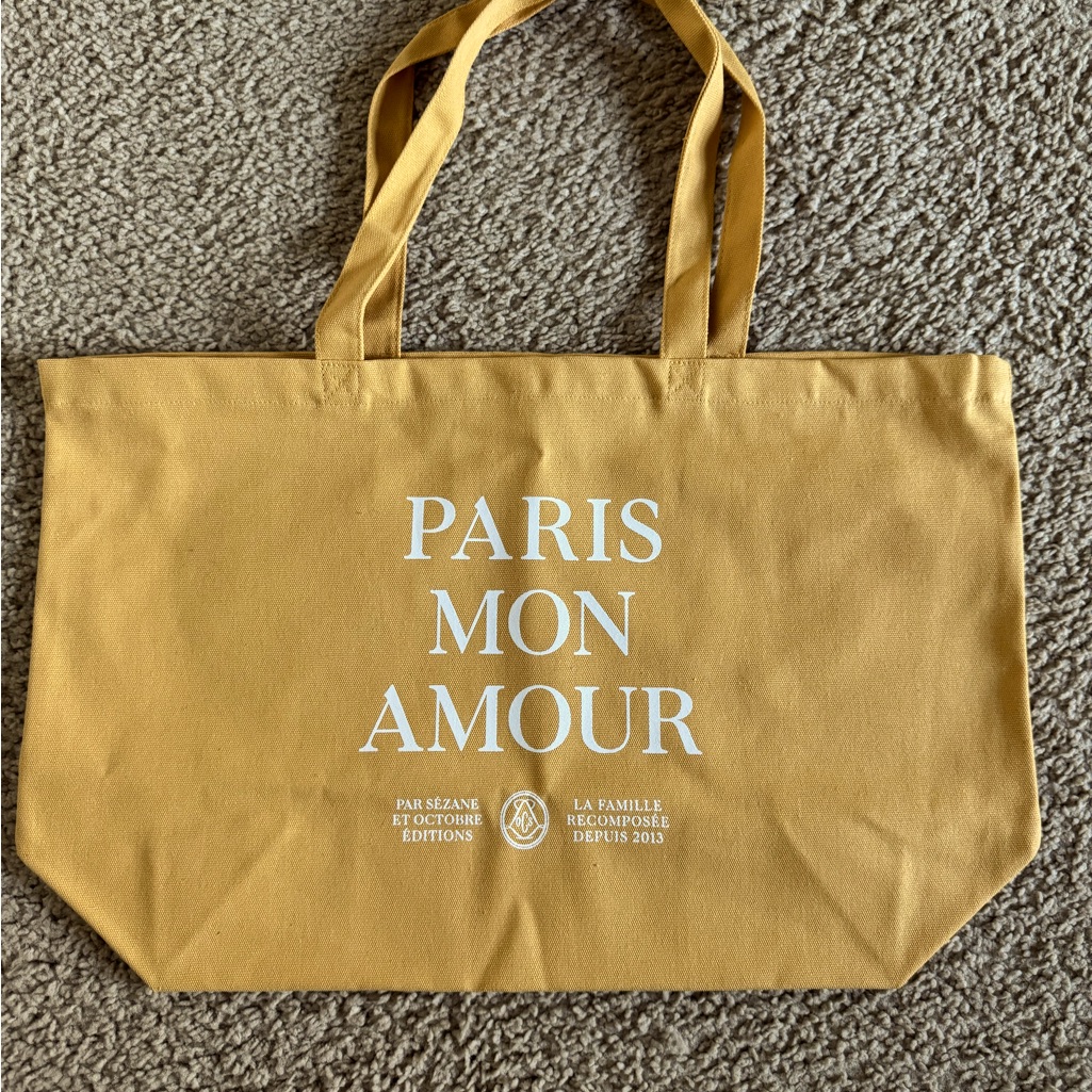 Sezane Mustard Tote Bag